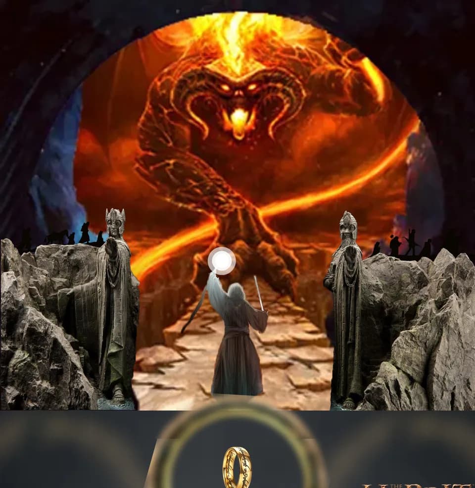 Staple Templates Lord of the Rings Website Template
