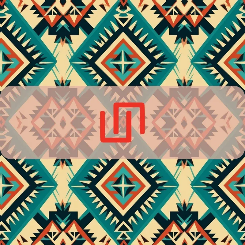 10 Seamless Aztec Digital Transfer Paper Pattern Design